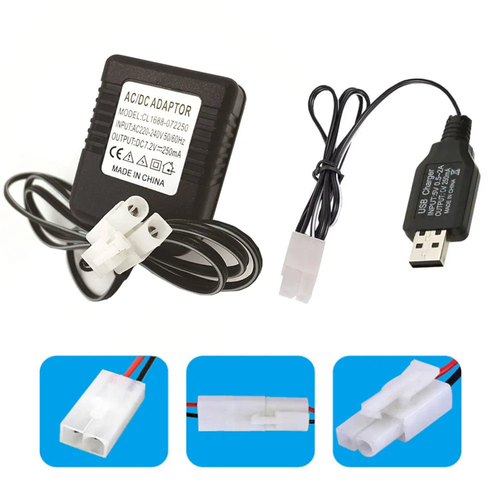 7.2V 9.6V NiCd NiMH RC Battery Charger – EU Plug & USB RC Battery Charger Axl EU 9.6V