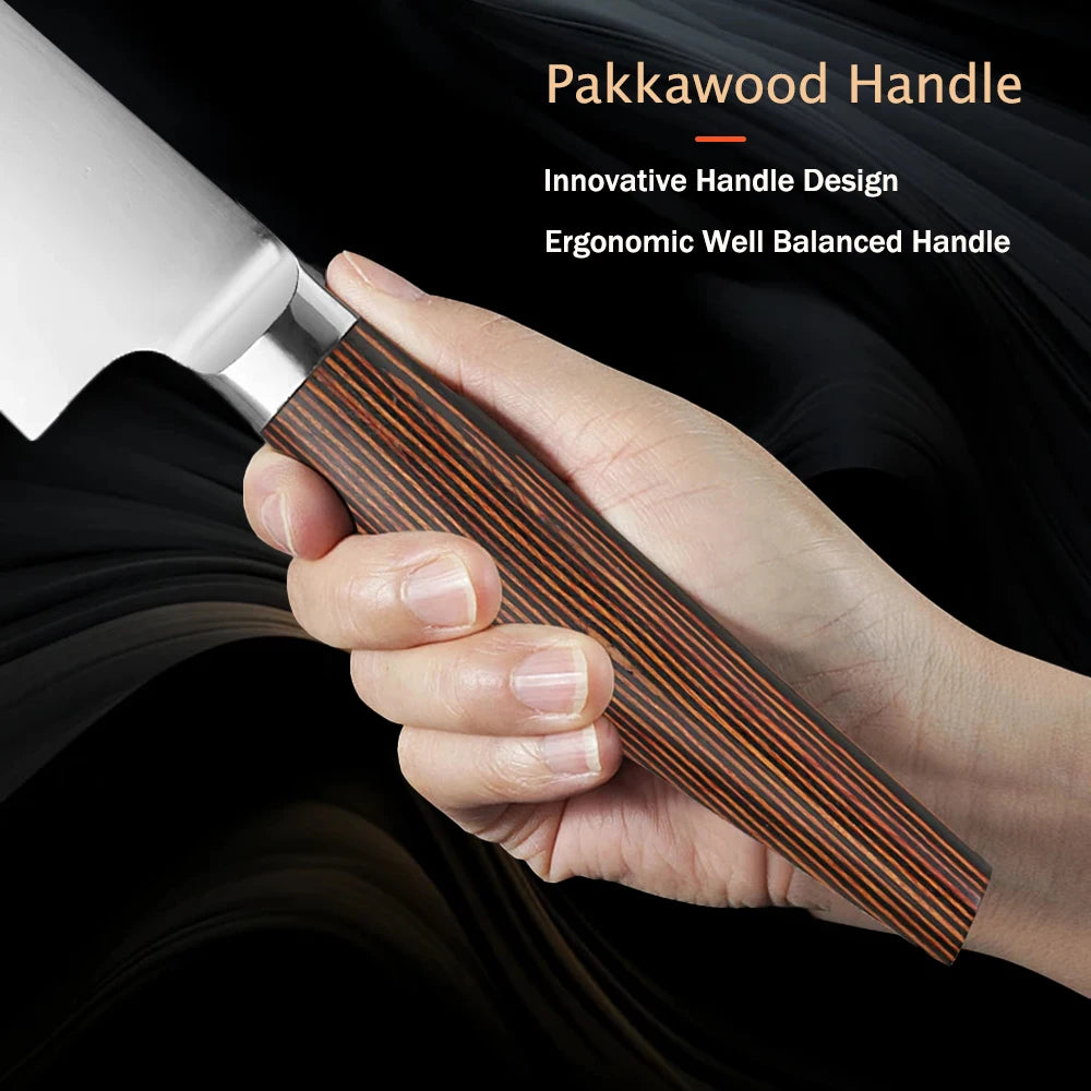 Professional Chef Knife – Sharp Stainless Steel Non-Slip Handle Chef Knife Axl