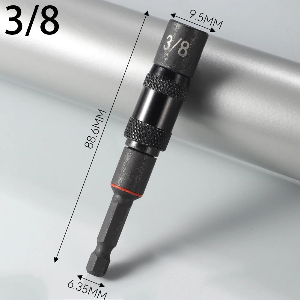 Hex Magnetic Screwdriver Extension Rod | 360° Rotation Adapter Screwdriver Extension Rod Axl 1pc 3-8 China Mainland