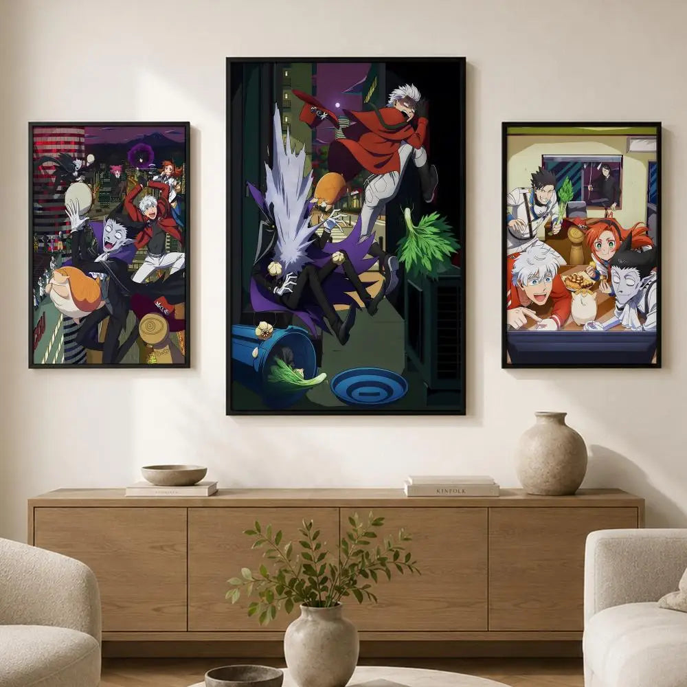 Vampire Dies in No Time Anime Wall Poster – Self-Adhesive HD Anime Wall Poster Axl