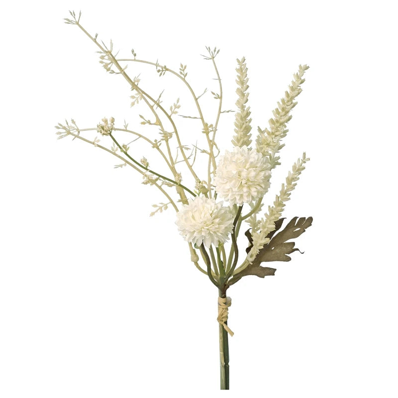 Silk Peony Artificial Flower Bouquet – Wedding & Home Decor Artificial Flower Bouquet Axl color 2 1 pc
