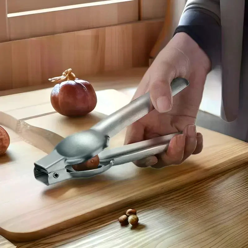 Stainless Steel Chestnut Opener – Ergonomic Nut Cracker Tool Nut Cracker Tool Axl
