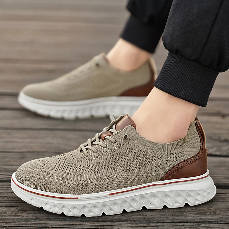 Men's Lightweight Breathable Sneakers – Low Top Walking Shoes Men's Sneakers Axl
