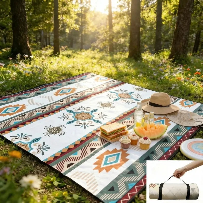 Waterproof Camping Picnic Blanket – Foldable Outdoor Beach Mat Outdoor Picnic Blanket Axl
