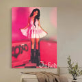 Nessa Barrett Singer Poster – HD Self-Adhesive Waterproof Wall Art Wall Art Poster Axl z10 21X30cmNoframe