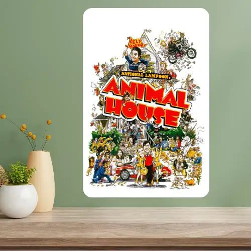 Animal House Metal Movie Poster Sign | Vintage Aluminum Wall Art Metal Wall Sign Axl aluminum sign aluminum 20x30cm