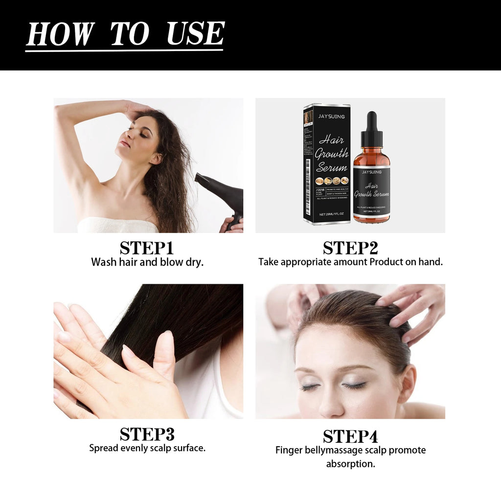 Jaysuing Scalp Nourishing Hair Serum – Panthenol & Glycerin Hair Scalp Serum Axl