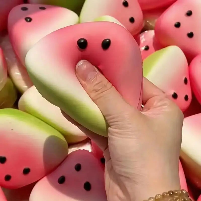 Watermelon Slow Rise Squish Toy – Fidget Sensory Toy for Kids Slow Rise Squish Toy Axl