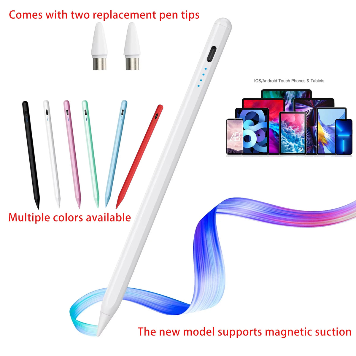 Universal Active Stylus Pen for iOS, Android & Windows Tablet Active Stylus Pen Axl