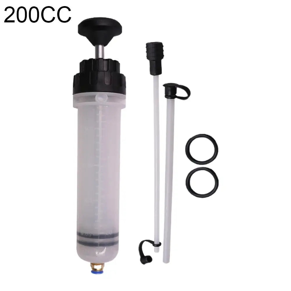 200cc Fluid Extractor Syringe Pump | Oil & Liquid Transfer Tool Fluid Extractor Pump Axl A SET