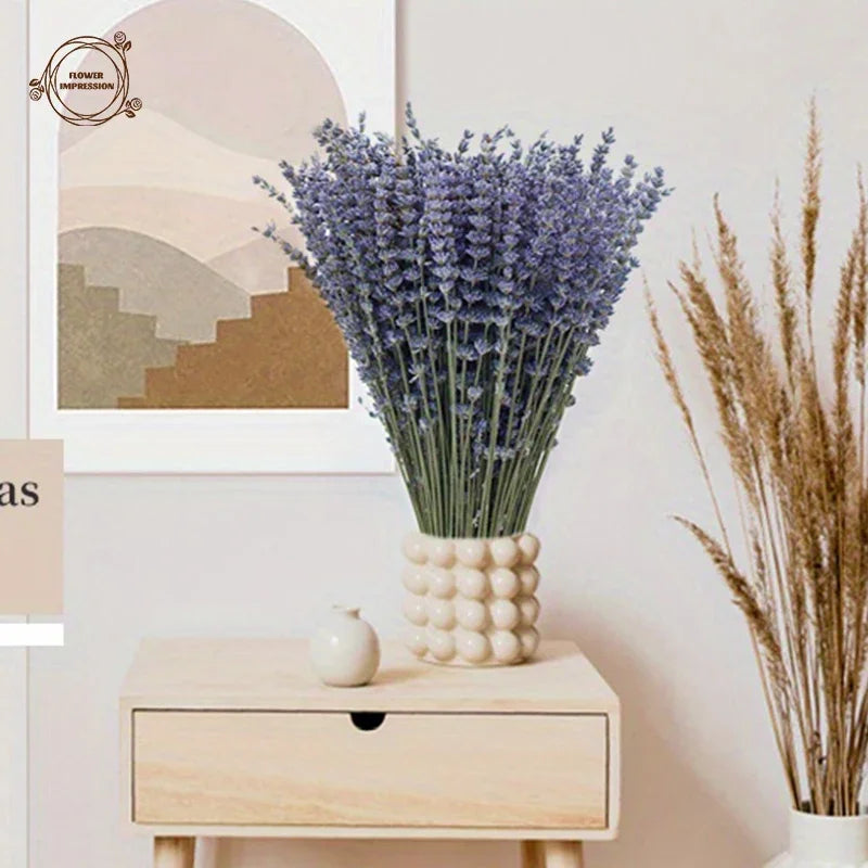 Natural Dried Lavender Bouquet | Wedding & Home Décor Gift Dried Flower Bouquet Axl