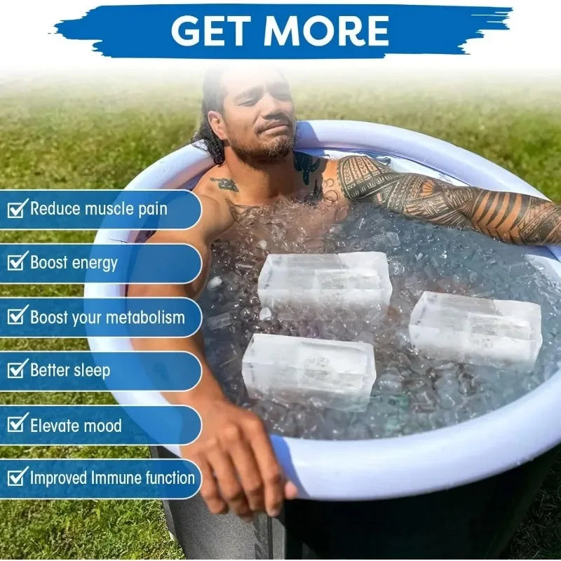 Oversized Silicone Ice Block Mold – Large Ice Cube Tray 1/3/5 Pc Silicone Ice Mold Axl