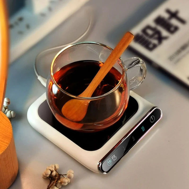 BALASHOV USB Coffee Mug Warmer – 3 Heat Settings for Desk Electric Mug Warmer Axl
