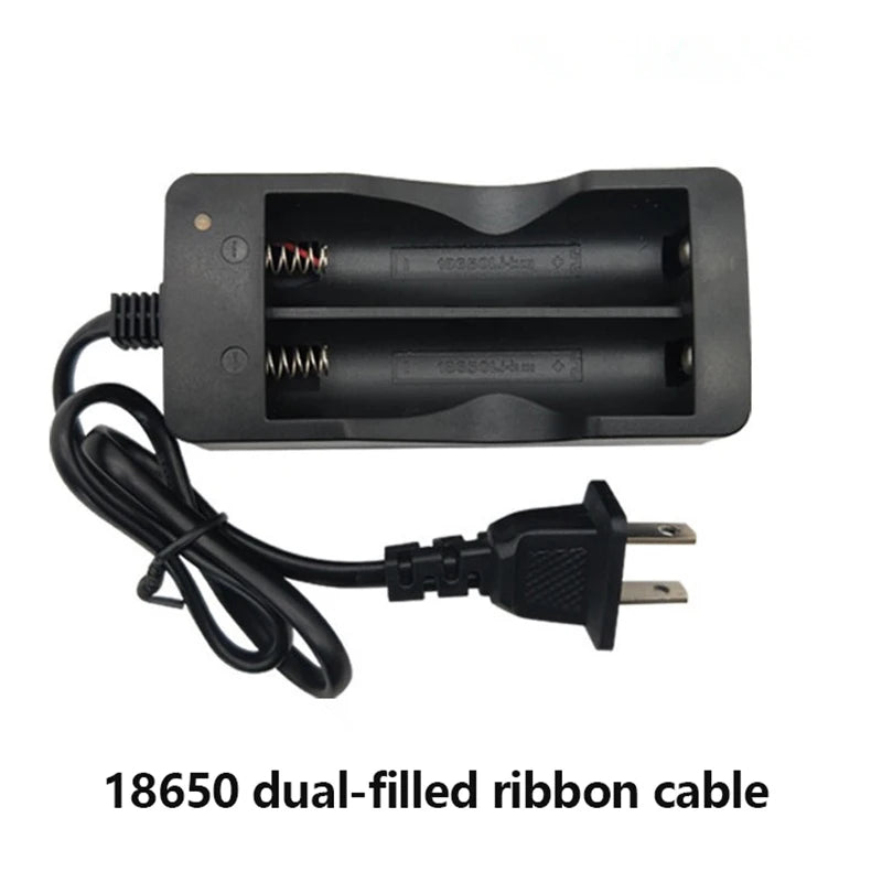 18650 Dual-Slot Lithium Battery Charger with LED Indicator Battery Charger Axl