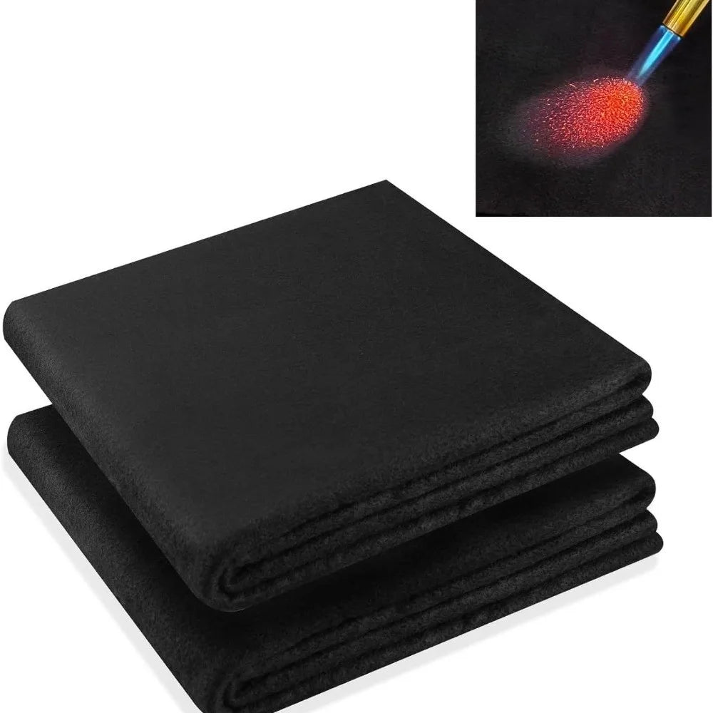 Carbon Fiber Felt Fireproof Welding Blanket 100×100cm Welding Safety Blanket Axl 3mm-100cm-100cm