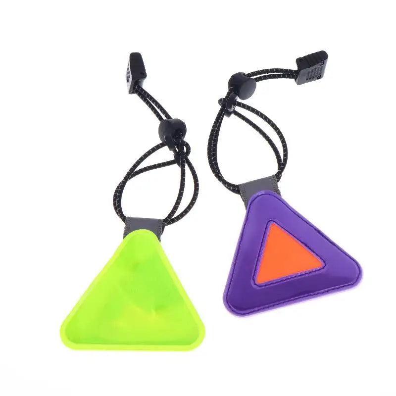 Bike Triangle Reflective Safety Sticker for Night Riding Bike Reflective Sticker Axl