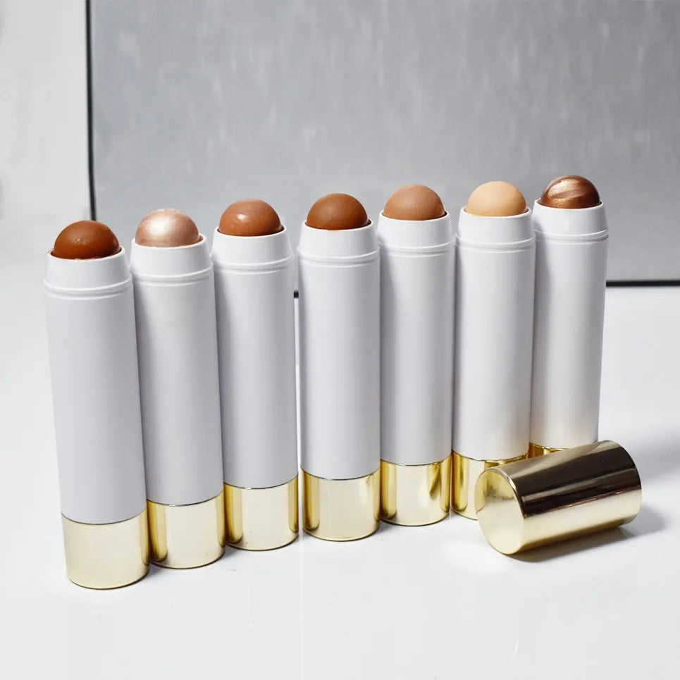 Vegan Bronzer & Highlighter Contour Stick – Natural Finish Bronzer Contour Stick Axl