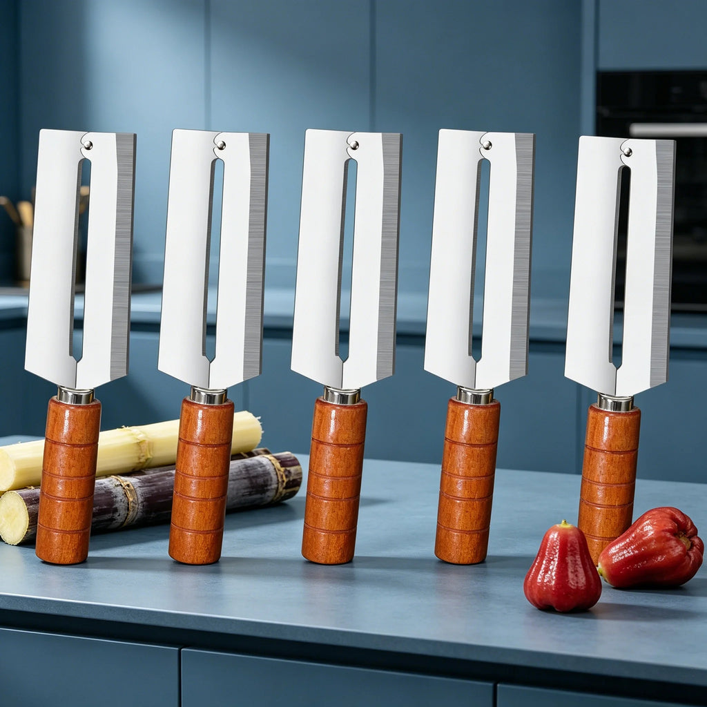 5-Piece Stainless Steel Peeling Knife Set – Fruit & Veg Peeler Peeling Knife Set Axl
