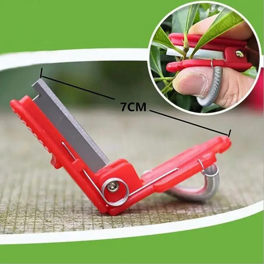 Thumb Knife Fruit & Vegetable Harvesting Picking Tool Fruit Picking Tool Axl Red