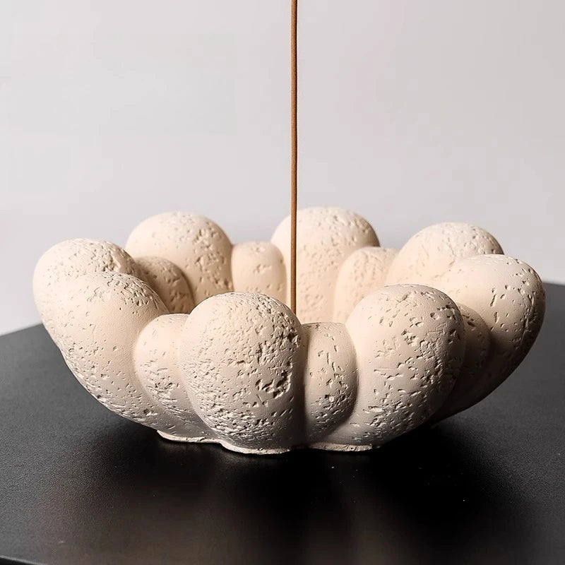 Cement Incense Diffuser Base | Nordic Modern Home Decor Ornament Incense Diffuser Base Axl