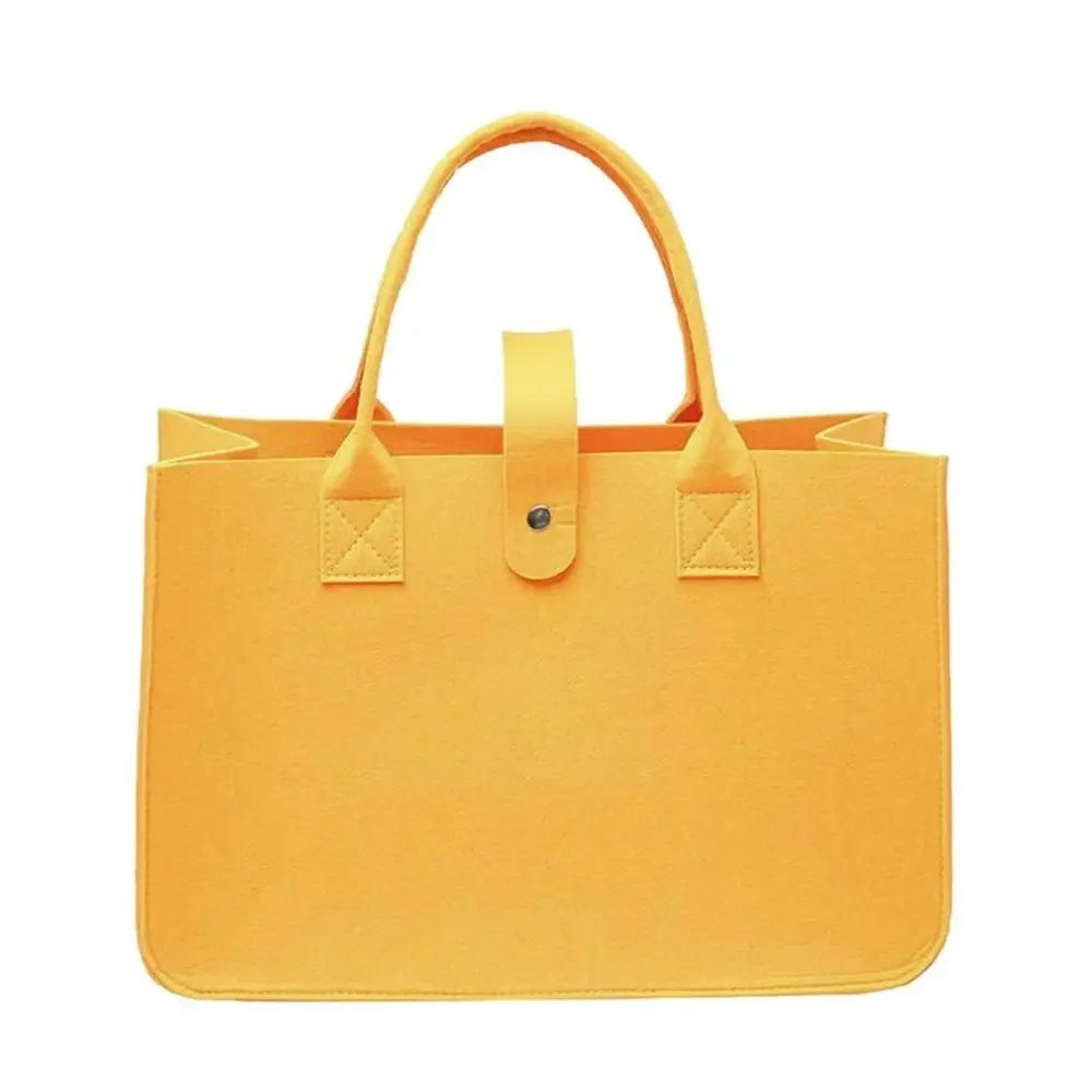 Women's Felt Crossbody Shoulder Bag – Large Capacity Handbag Felt Crossbody Bag Axl yellow