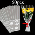 Lace Bouquet Bags – Elegant Gift Wrap for Weddings & Birthdays Bouquet Gift Bag Axl Clear Other
