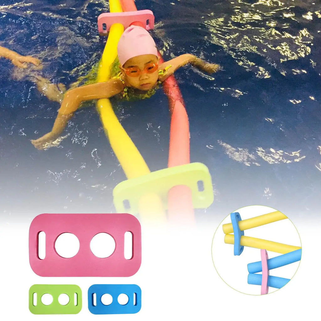 Swim Noodle Connectors 3-Pack – EVA Foam Pool Noodle Clips Pool Noodle Connector Axl