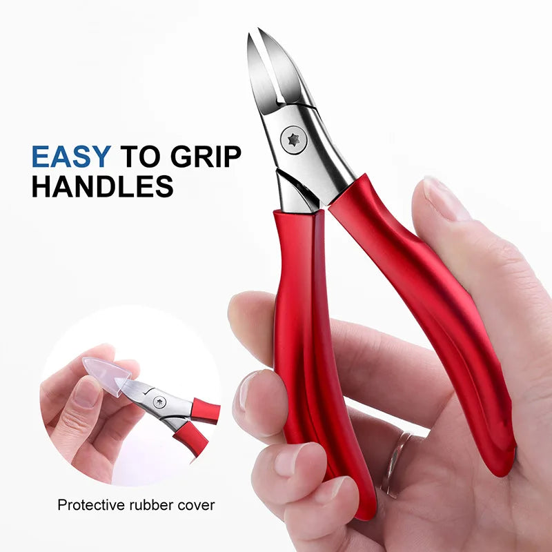 Stainless Steel Toenail Clipper for Thick & Hard Nails Nail Clipper Axl