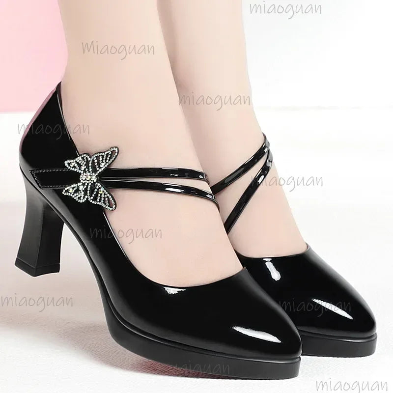 Women's High Heel Pumps – Butterfly Knot Wedding & Party Shoes Women's High Heel Pumps Axl