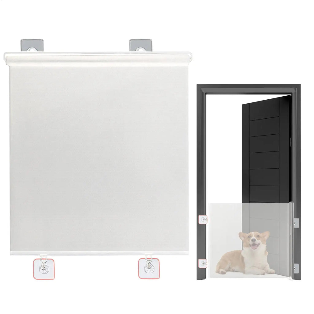 Retractable Pet Gate – No-Drill Screen Door for Dogs & Cats Retractable Pet Gate Axl
