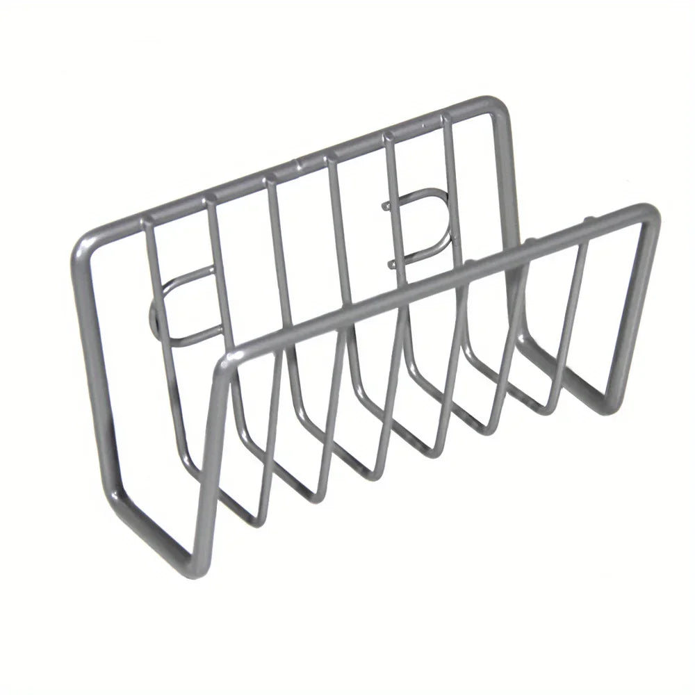 Kitchen Sink Suction Sponge Holder – Steel Sink Organizer Sink Sponge Holder Axl