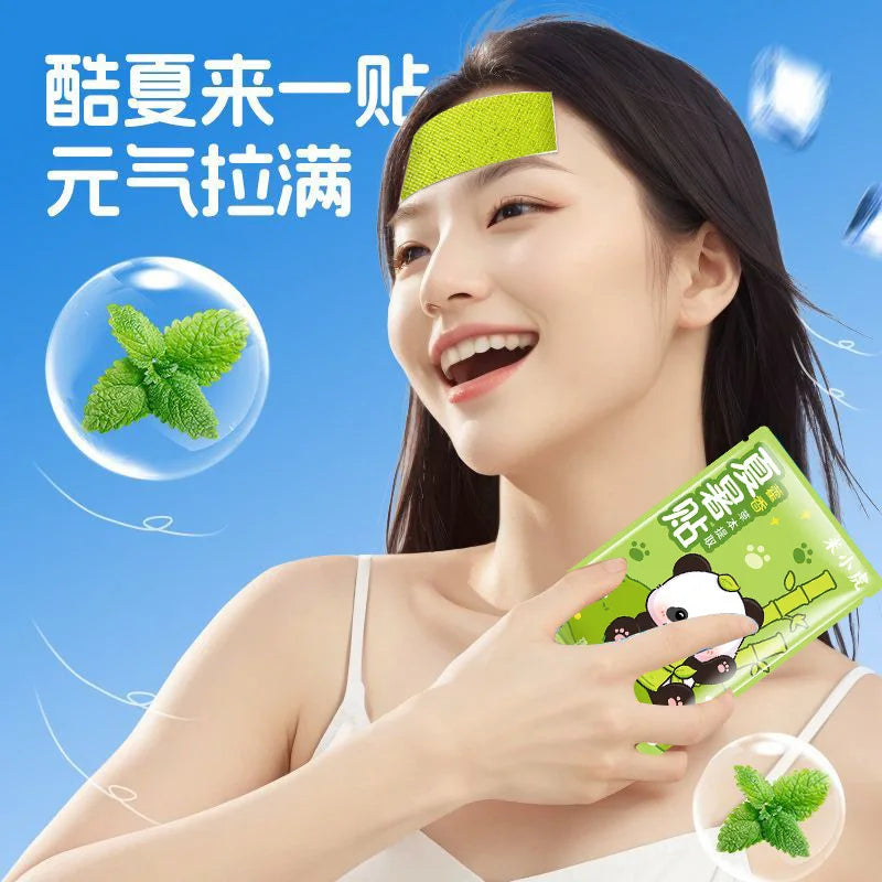 Panda Cooling Patch – Cold Compress Ice Sticker for Outdoors Cooling Patch Axl