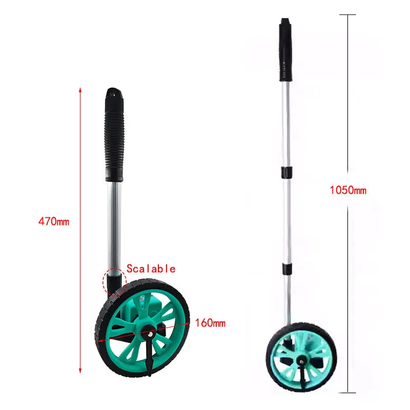 Digital Distance Measuring Wheel 0.1–9999.9m | CE Certified Distance Measuring Wheel Axl