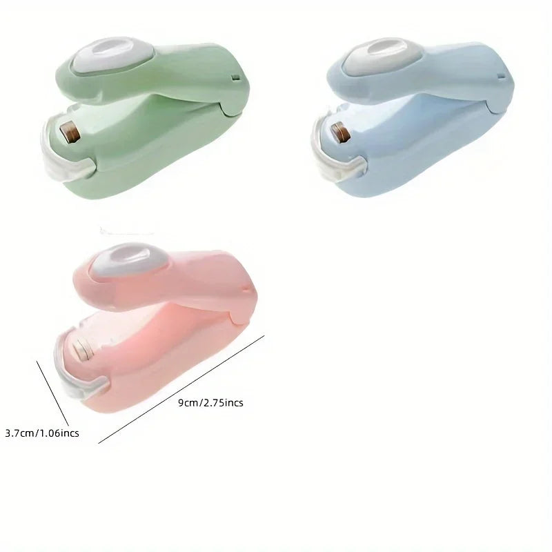 Mini Portable Heat Sealing Machine – Food & Snack Bag Sealer Bag Heat Sealer Axl