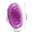 Silicone Massage Brush – Full Body Multi-Texture Pressure Tool Massage Brush Axl Purple