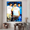 Blink-182 HD Waterproof PVC Poster Stickers – Wall Decor Wall Poster Sticker Axl White08 60X90cmNoframe
