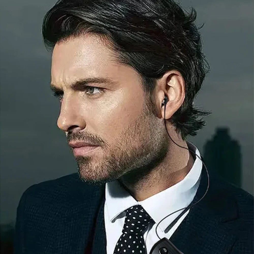 K6 Bluetooth Clip-On Earphone – Wireless Business & Sport Bluetooth Earphone Axl