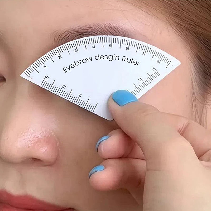 Reusable Eyebrow Mapping Ruler – Microblading Shaping Guide Eyebrow Shaping Ruler Axl