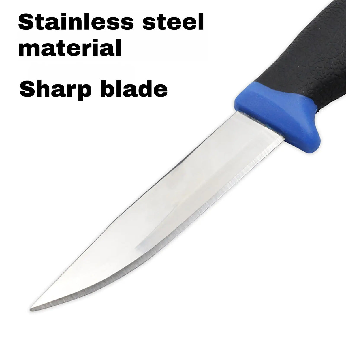 Stainless Steel Fillet Knife – Mirror Finish, Rubber Handle & Sheath Fillet Knife Axl
