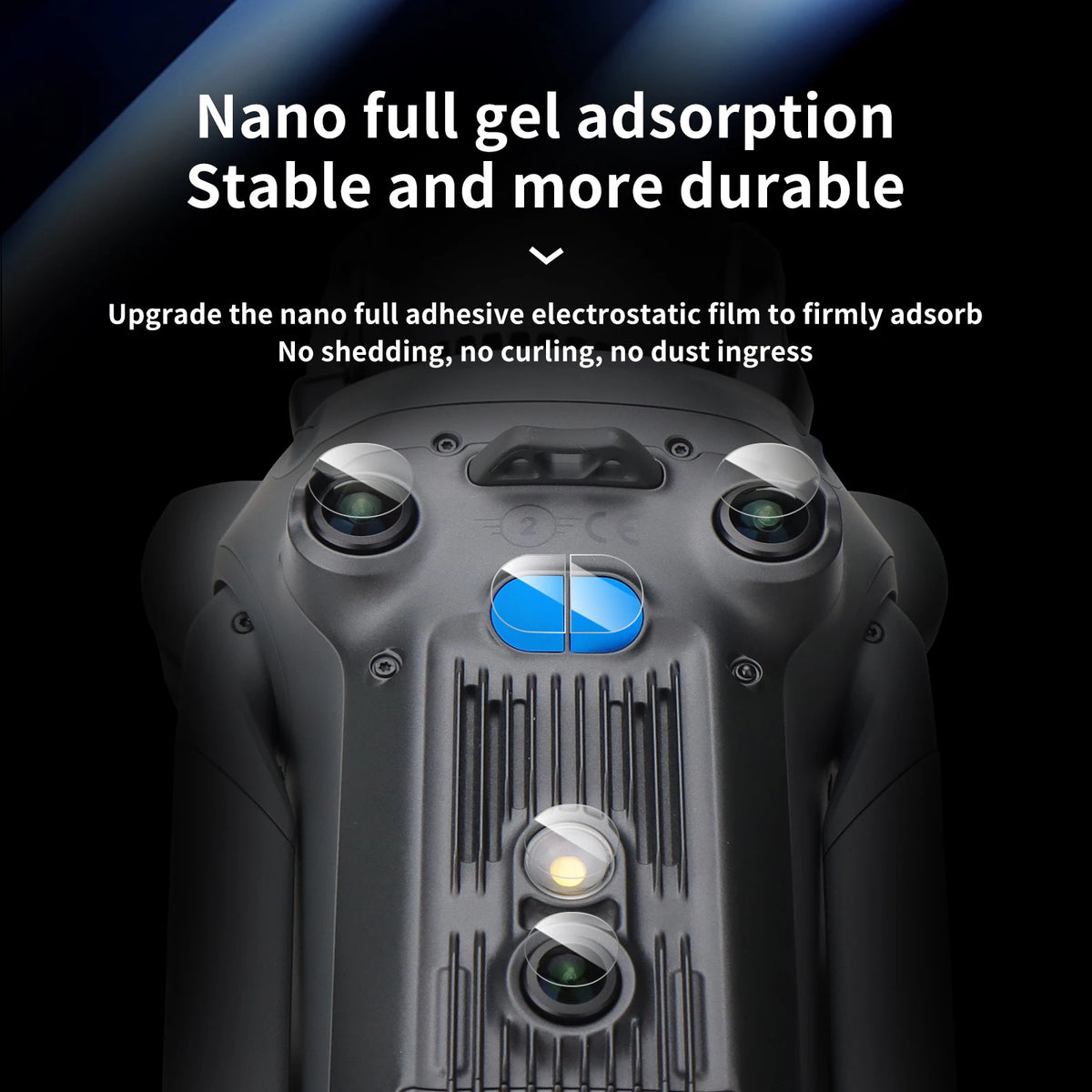 DJI Mavic 4 Pro Lens Nano Film – Anti-Scratch Protection Drone Lens Protector Axl