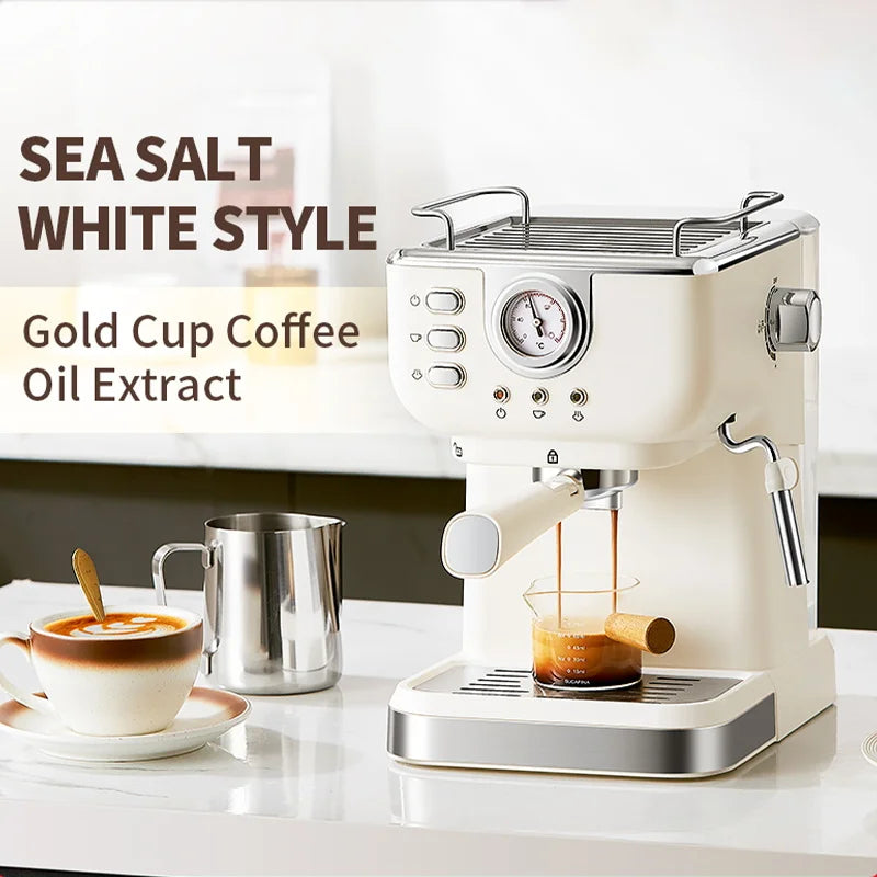 BALASHOV 20 Bar Semi-Auto Espresso Machine & Milk Frother Espresso Coffee Machine Axl