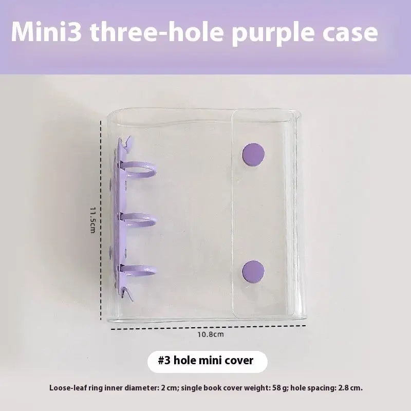 Fake Nail Storage Book – Display Board & DIY Album Organizer Nail Art Organizer Axl Purple