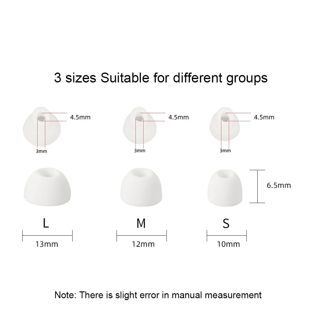 Silicone Earbud Covers for JBL Endurance Peak 3 – 3 Pairs Earbud Ear Tips Axl