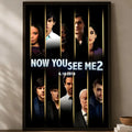 Now You See Me Movie Poster – Self-Stick HD PVC Wall Art Movie Wall Poster Axl White15 15X20cmNoframe