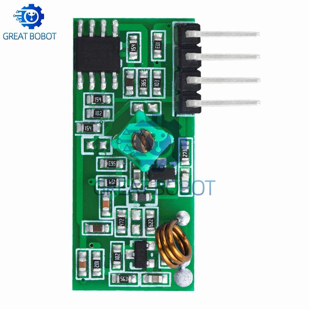 433MHz RF Transmitter & Receiver Module Kit for Arduino DIY RF Module Kit Axl