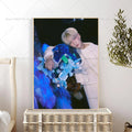TXT Soobin Kpop Poster – Waterproof Self-Adhesive Wall Sticker Wall Art Poster Axl z10 21x30cm No Frame