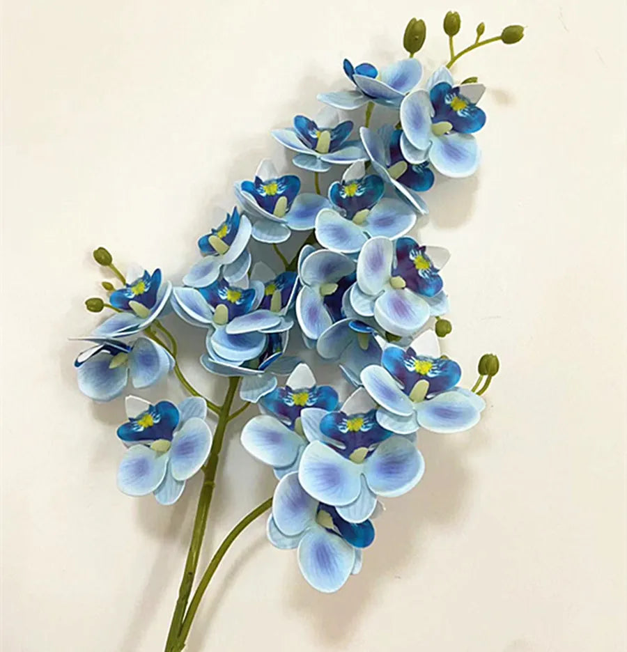 Real Touch Artificial Orchid – 21-Head Mini Phalaenopsis Branch Artificial Flower Branch Axl 02