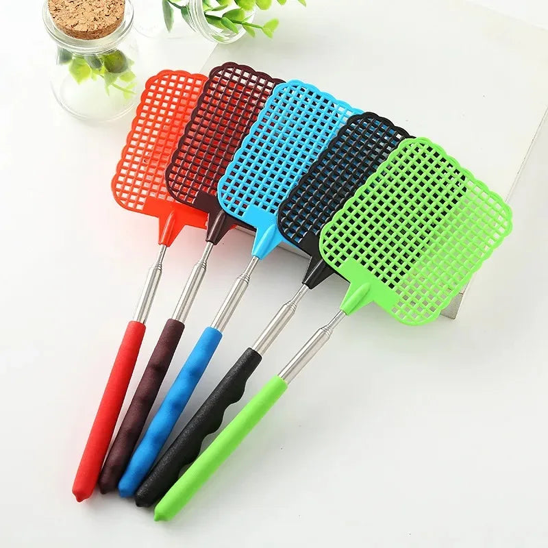 Telescopic Extendable Fly Swatter – Retractable Pest Control Tool Fly Swatter Axl