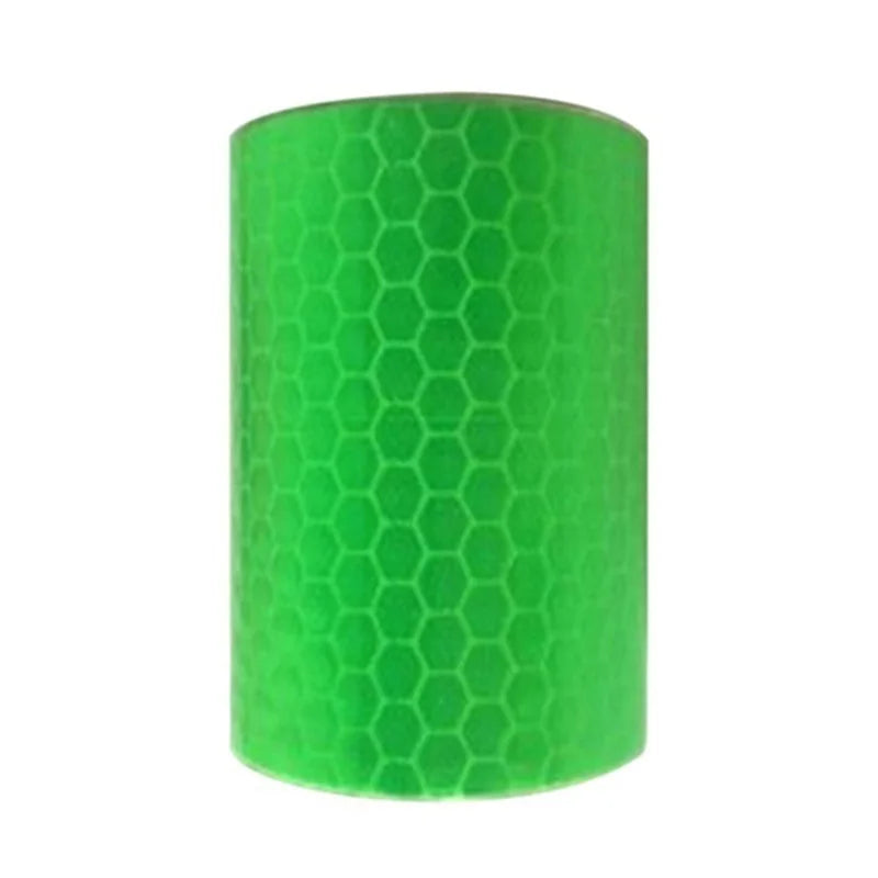 Car Truck Reflective Safety Warning Tape 1m×5cm Self-Adhesive Reflective Safety Tape Axl Green