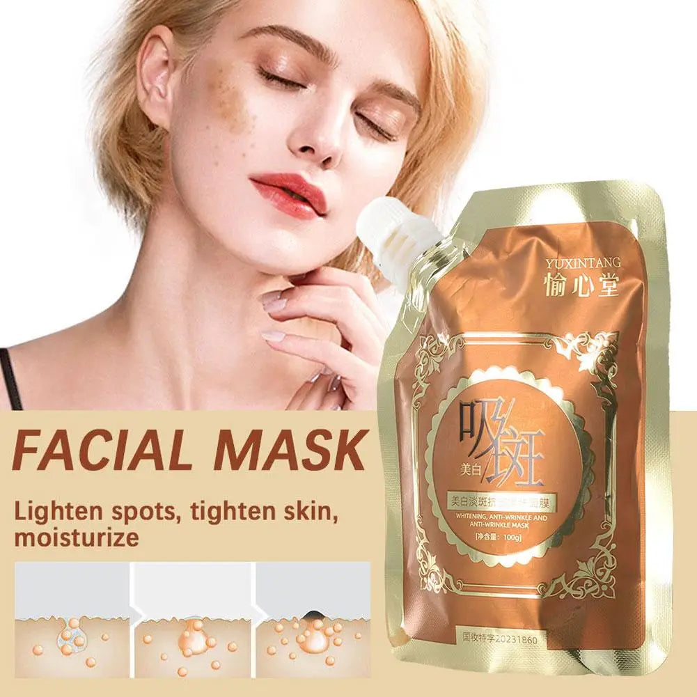 Retinol Gold Peel Mask – Brighten, Firm & Moisturize Skin Peel Face Mask Axl